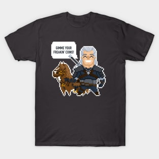 Toss a Coin to your Witcher Geek Culture Tee T-Shirt